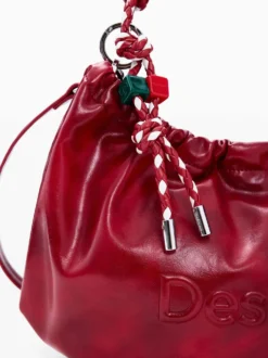 BORSA A SPALLA DONNA - DESIGUAL ROSSO - 26SAXP28