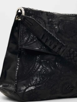 BORSA A SPALLA DONNA - DESIGUAL NERO - 26WAKP27