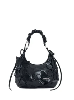 BORSA A SPALLA DONNA - DESIGUAL NERO - 26WAXP62