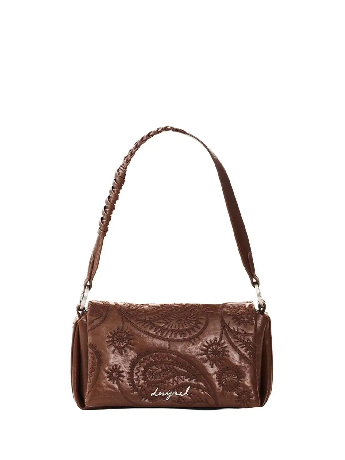 BORSA A SPALLA DONNA - DESIGUAL MARRONE - 26WAXPAB