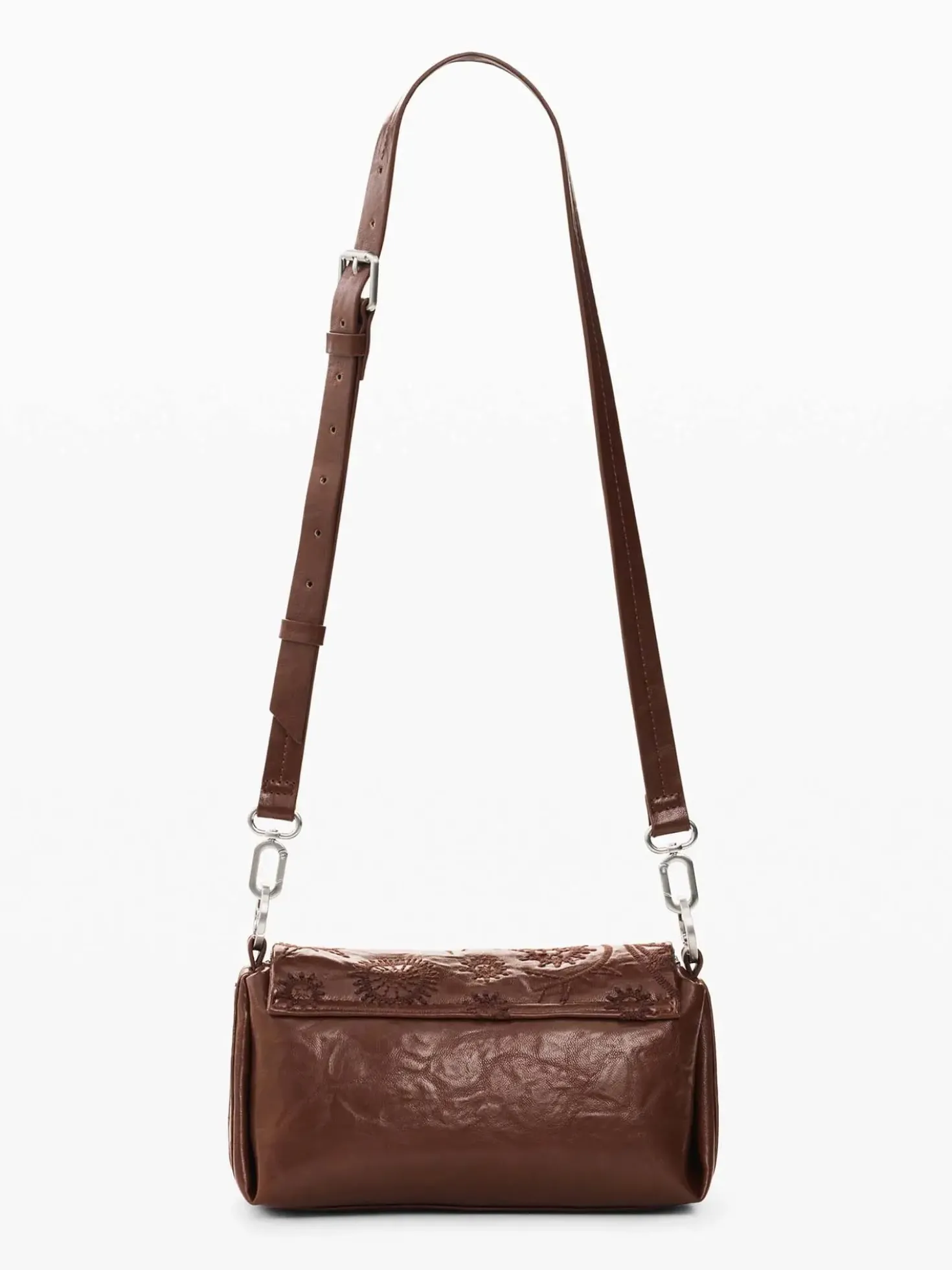BORSA A SPALLA DONNA - DESIGUAL MARRONE - 26WAXPAB