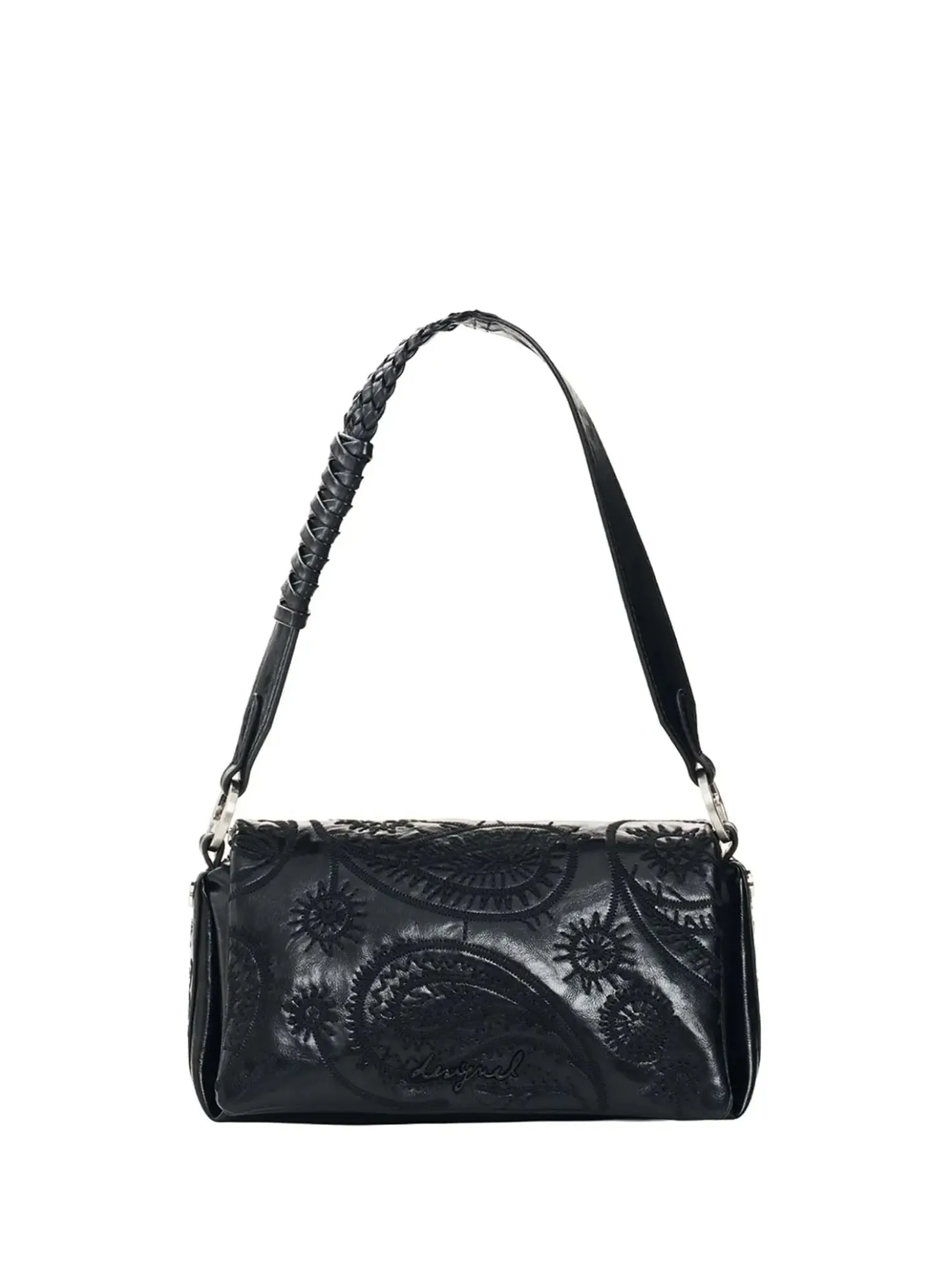 BORSA A SPALLA DONNA - DESIGUAL NERO - 26WAXPA9