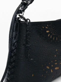 BORSA A SPALLA DONNA - DESIGUAL NERO - 26WAXP34