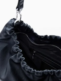 BORSA A SPALLA DONNA - DESIGUAL NERO - 26SAXP51