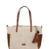 BORSA A SPALLA DONNA - GATTINONI ROMA BEIGE - BEN268780WC2