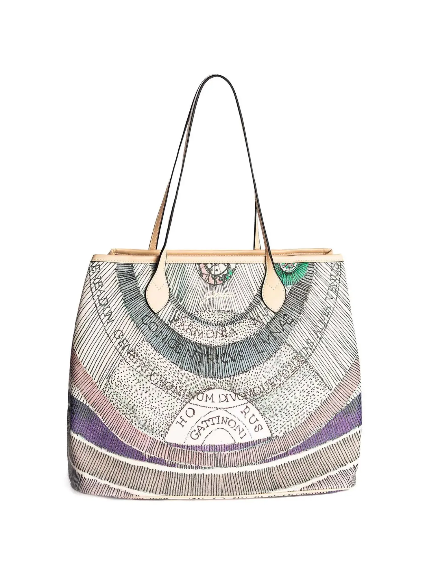 BORSA A SPALLA DONNA - GATTINONI BEIGE - BIGPL6427WPQ