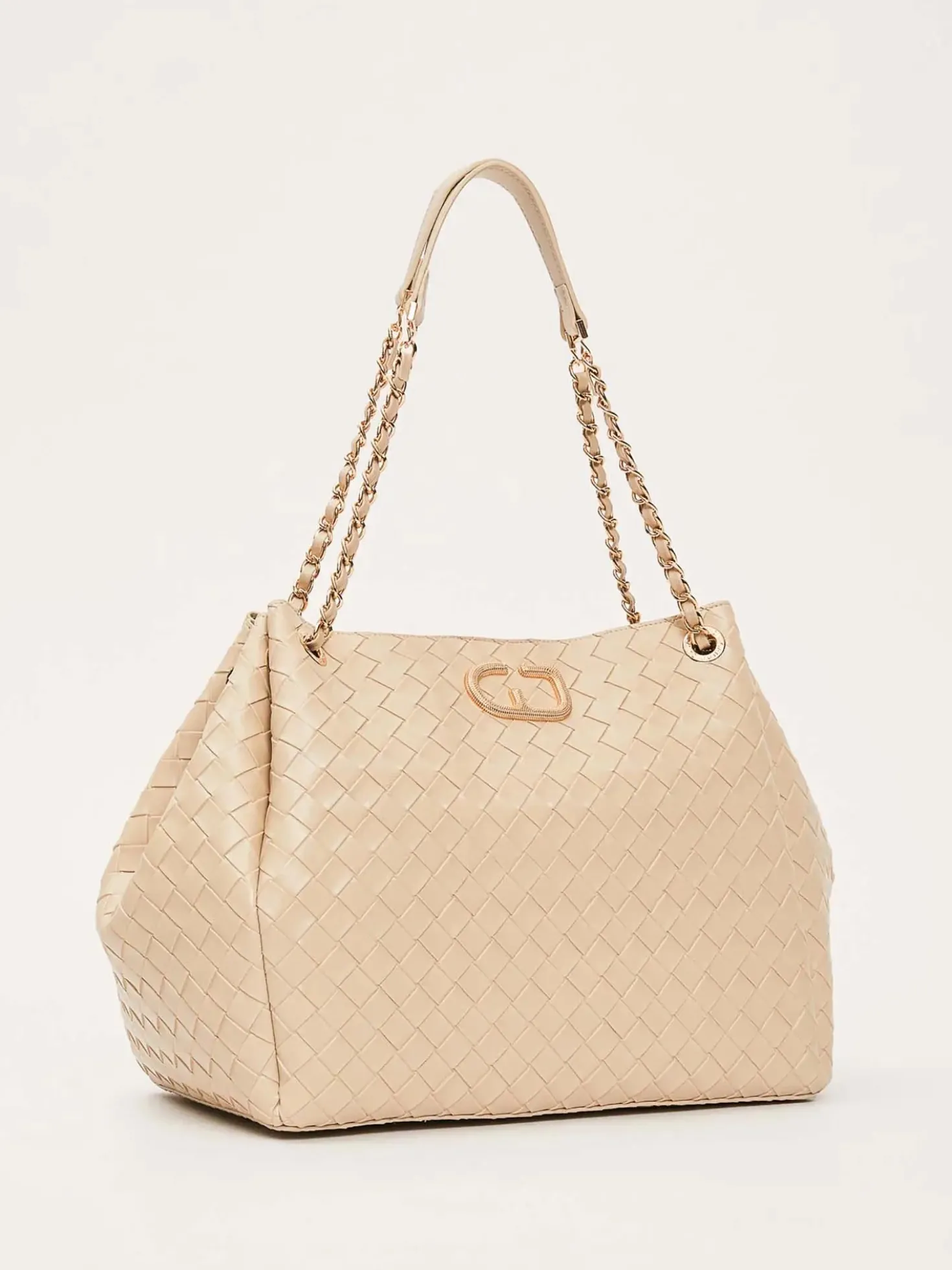 BORSA A SPALLA DONNA - GAUDI CREMA - V6AE-12850