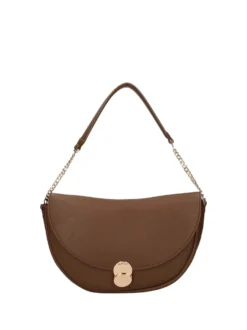 BORSA A SPALLA DONNA - GAUDI FANGO - V6AI-13080