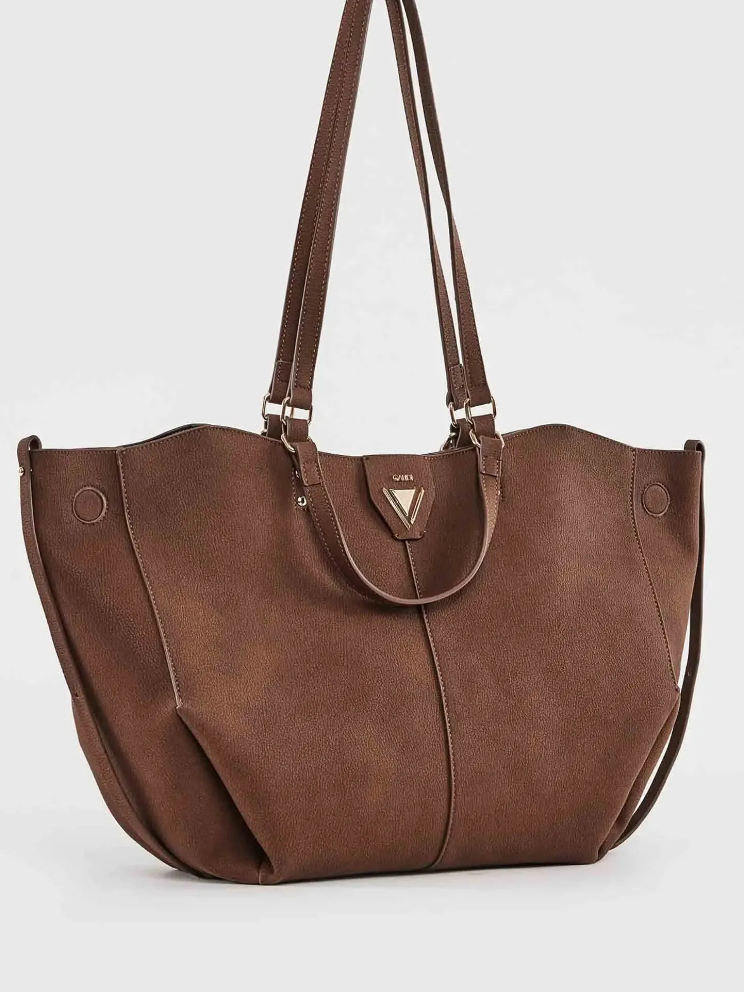 BORSA A SPALLA DONNA - GAUDI MARRONE - V6AI-13000