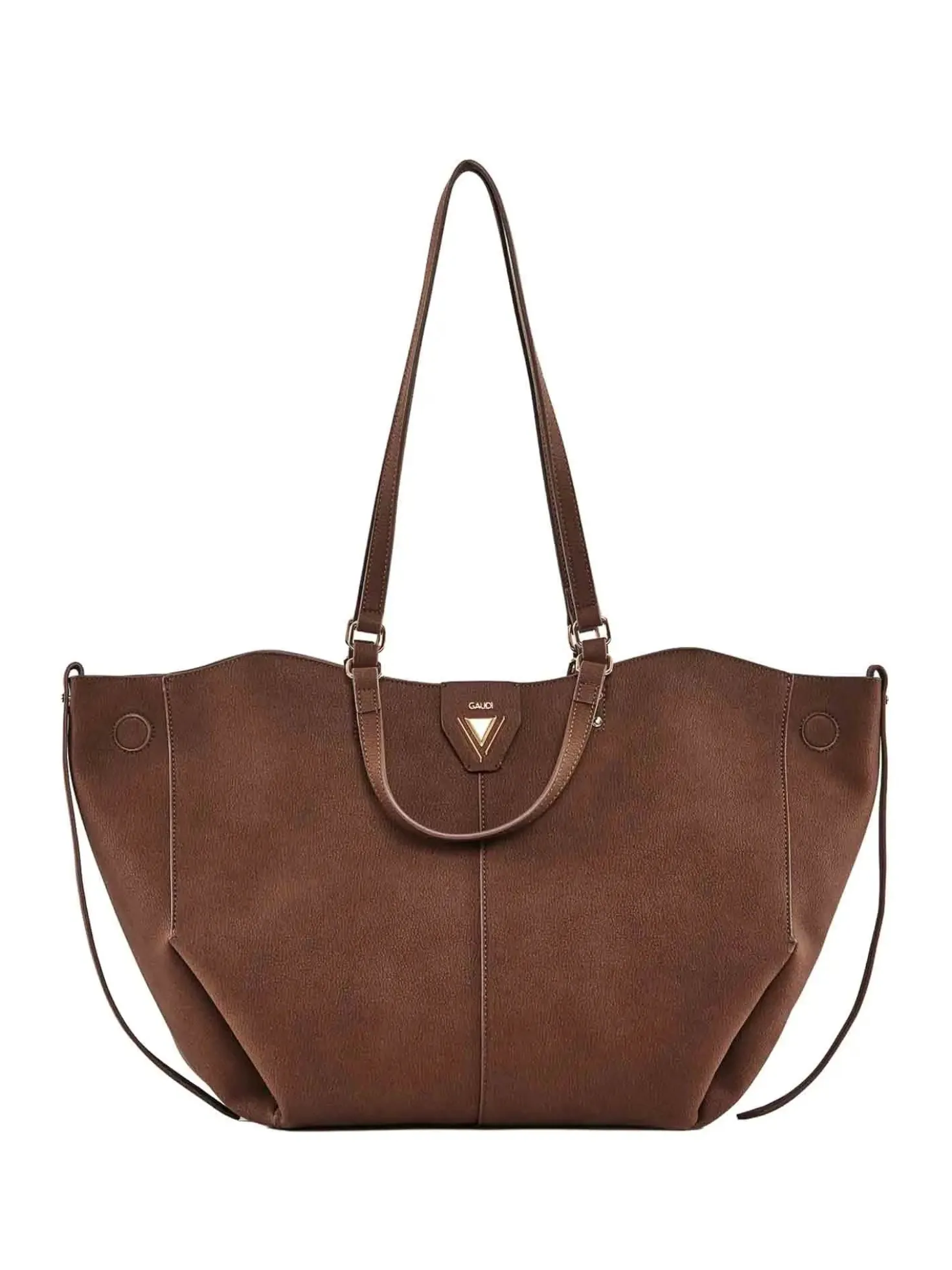 BORSA A SPALLA DONNA - GAUDI MARRONE - V6AI-13000