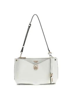 BORSA A SPALLA DONNA - GUESS BIANCO - HWBG99 07170