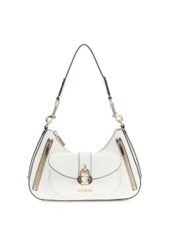 BORSA A SPALLA DONNA - GUESS BIANCO - HWBG83 62180