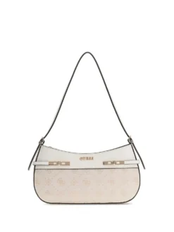 BORSA A SPALLA DONNA - GUESS BIANCO - HWJP99 02170