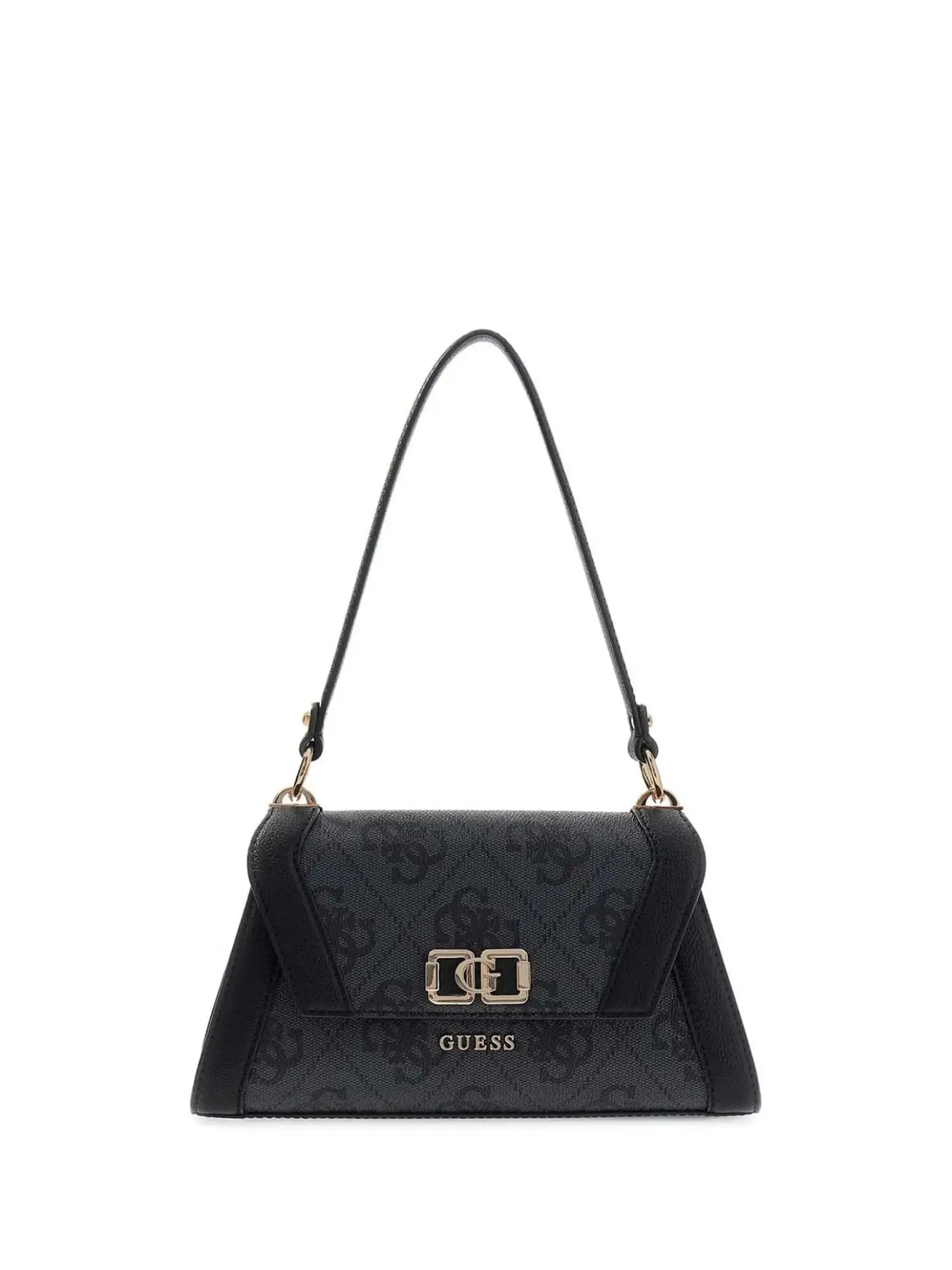 BORSA A SPALLA DONNA - GUESS CARBONE - HWOS99 01190