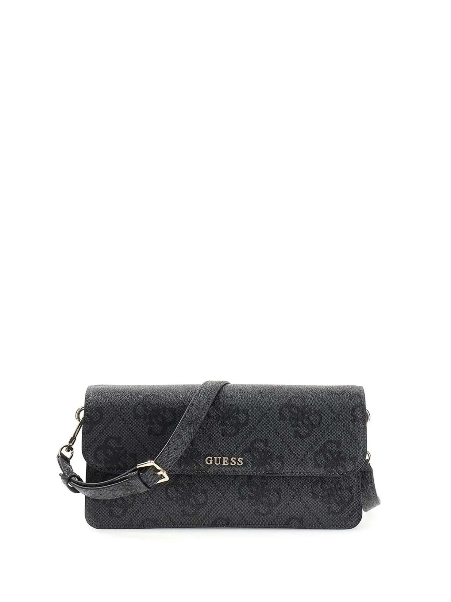 BORSA A SPALLA DONNA - GUESS CARBONE - HWOS81 18190