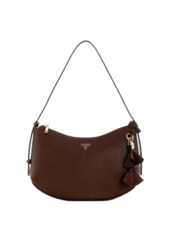 BORSA A SPALLA DONNA - GUESS MARRONE - HWZG22 27020