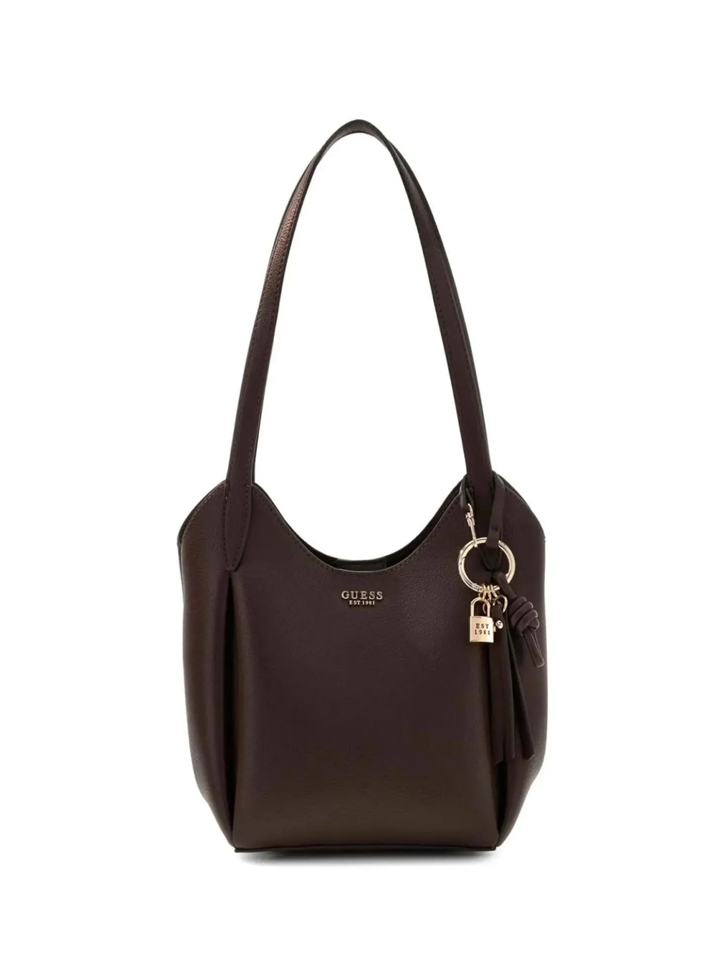 BORSA A SPALLA DONNA - GUESS MARRONE - HWBG97 35030