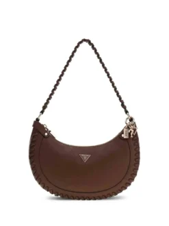 BORSA A SPALLA DONNA - GUESS MARRONE - HWBG97 50010