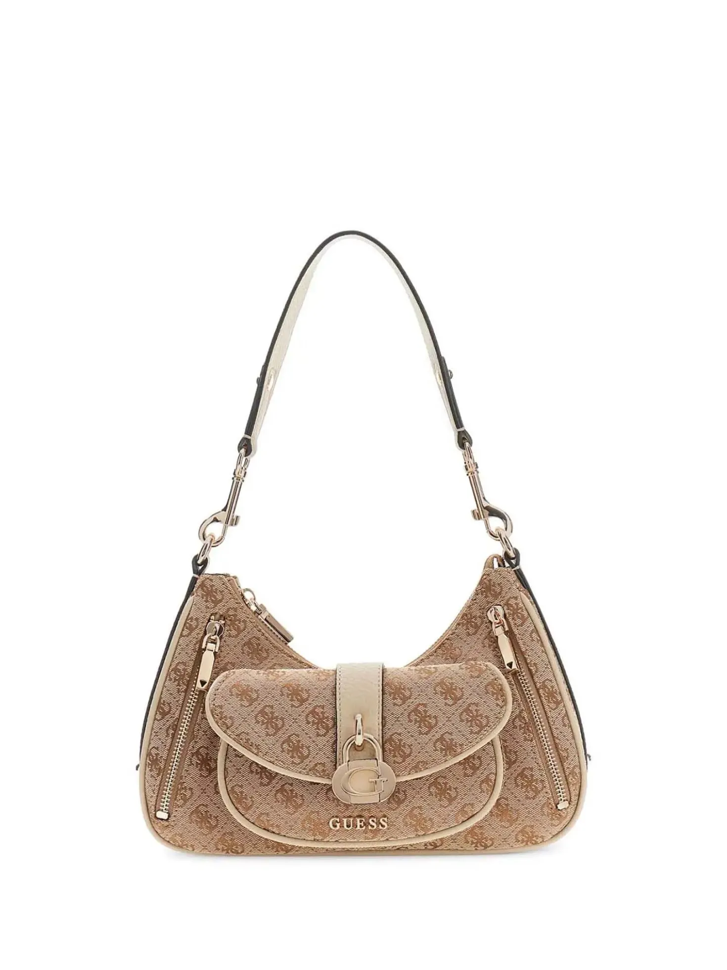 BORSA A SPALLA DONNA - GUESS MARRONE - HWJG83 62180