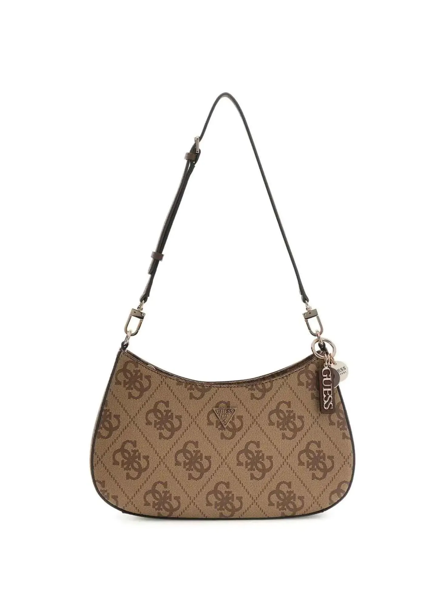BORSA A SPALLA DONNA - GUESS MARRONE - HWSO96 72180