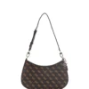 BORSA A SPALLA DONNA - GUESS MARRONE - HWQG96 72180