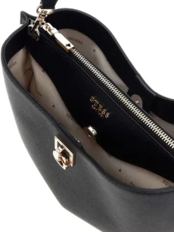 BORSA A SPALLA DONNA - GUESS NERO - HWBG99 07170