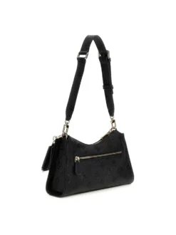 BORSA A SPALLA DONNA - GUESS NERO - HWPD98 88180