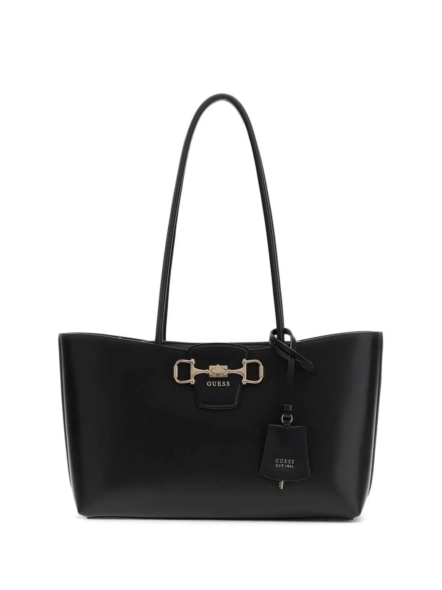 BORSA A SPALLA DONNA - GUESS NERO - HWVG99 10230