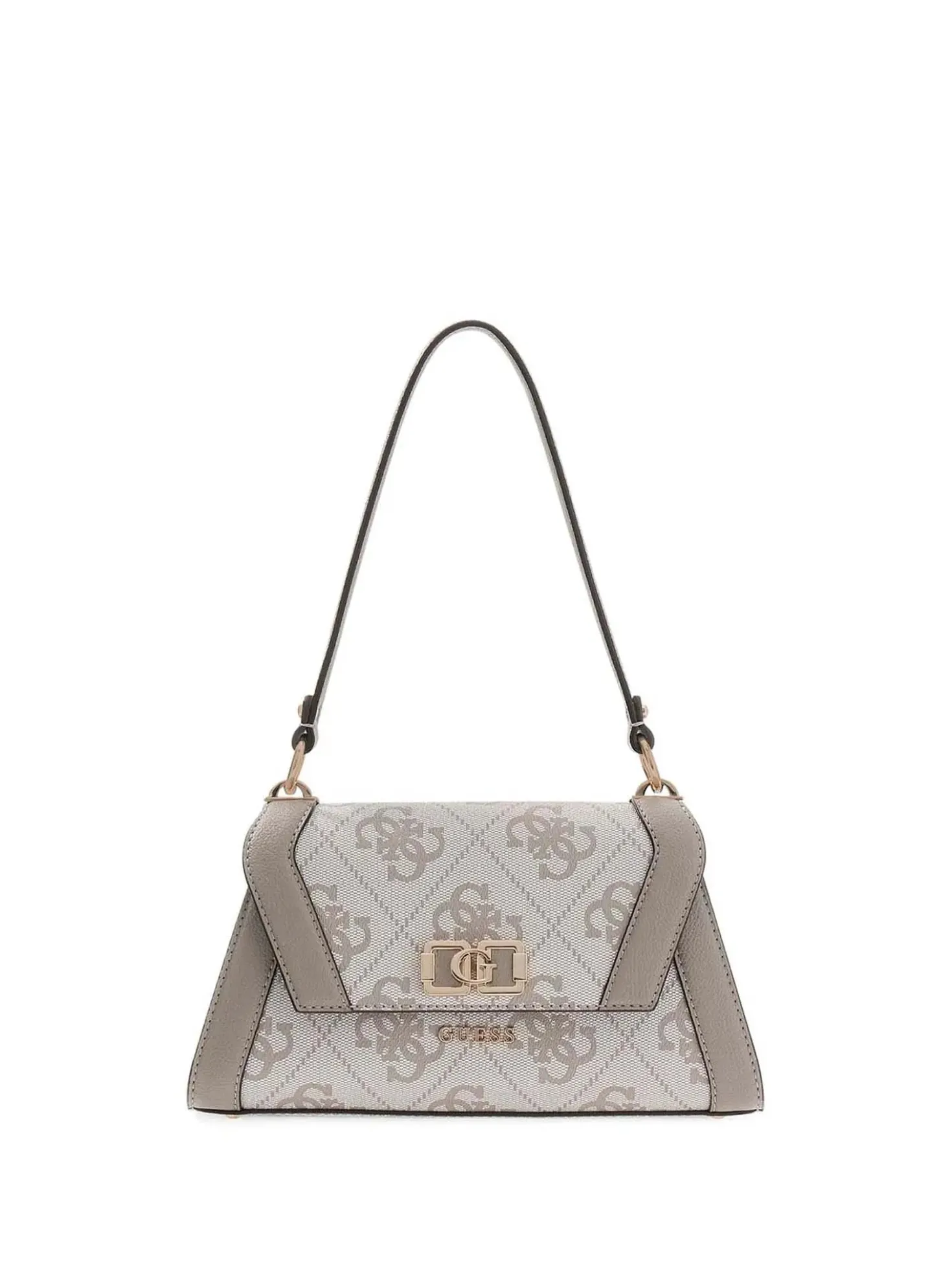BORSA A SPALLA DONNA - GUESS TAUPE - HWOS99 01190