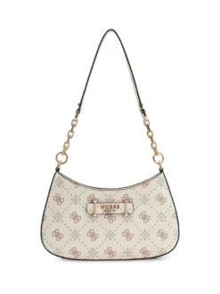 BORSA A SPALLA DONNA - GUESS VANIGLIA - HWGP98 98180