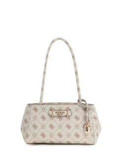 BORSA A SPALLA DONNA - GUESS VANIGLIA - HWGP98 98080