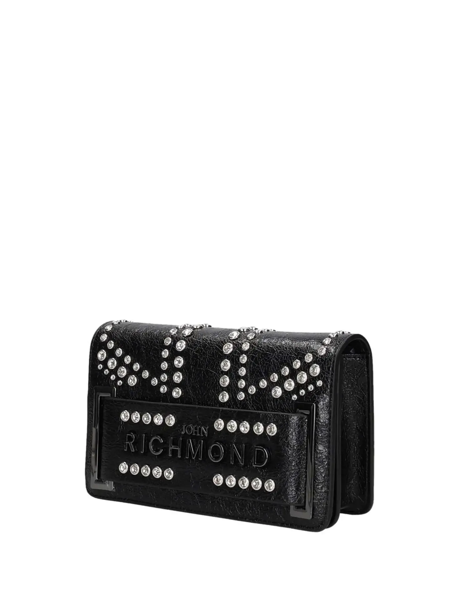 BORSA A SPALLA DONNA - JOHN RICHMOND NERO - RWP26148BO