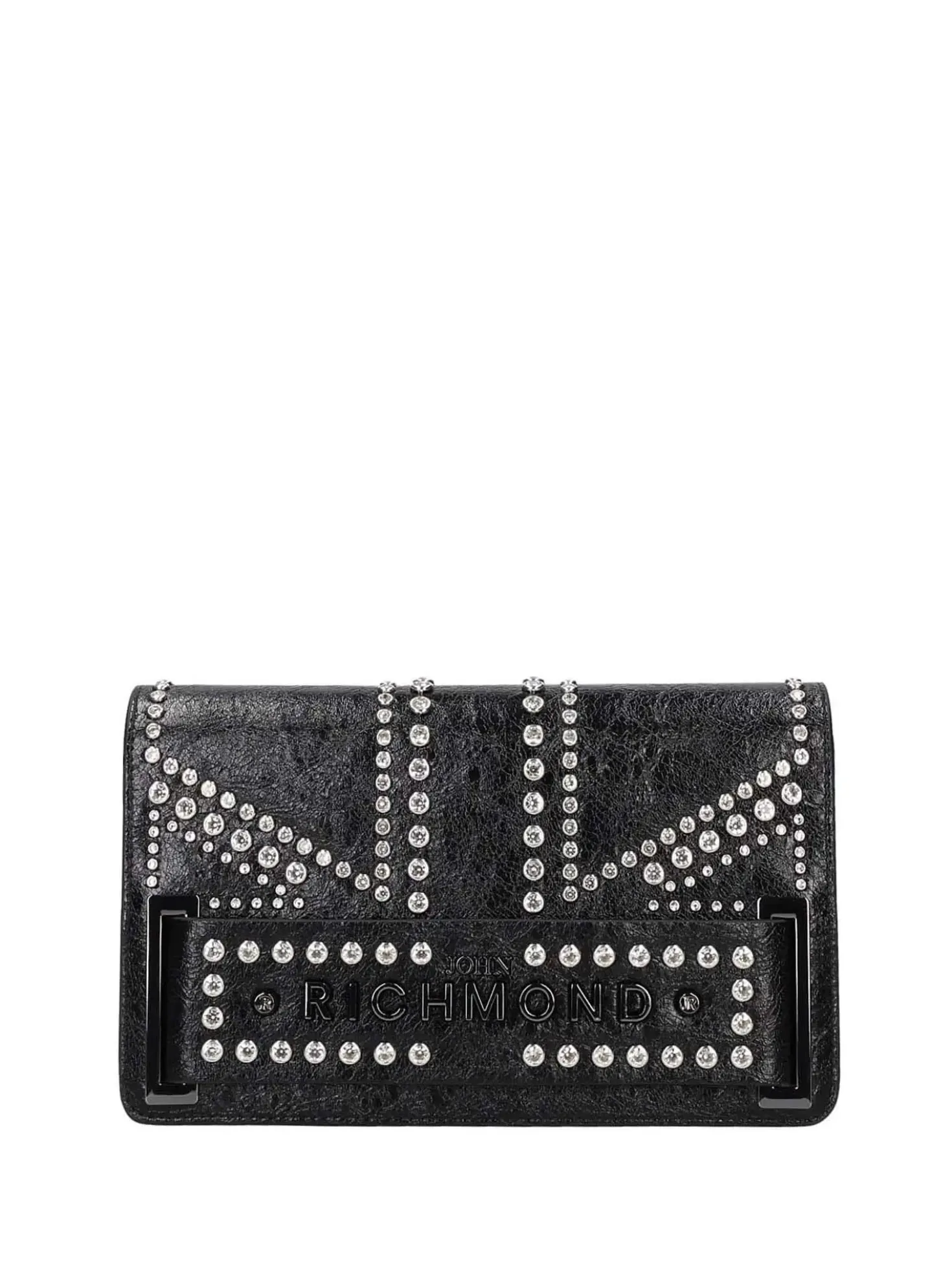 BORSA A SPALLA DONNA - JOHN RICHMOND NERO - RWP26147BO