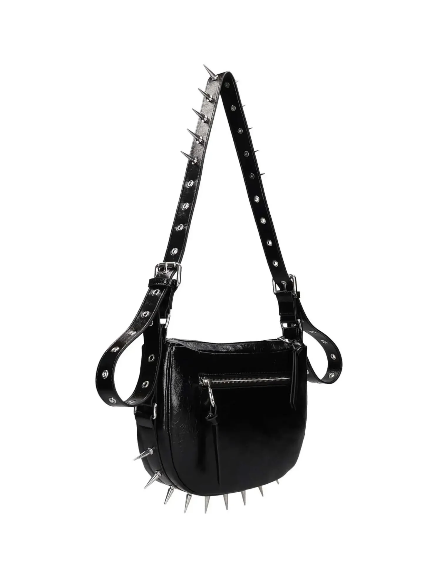 BORSA A SPALLA DONNA - JOHN RICHMOND NERO - UWP26256BO