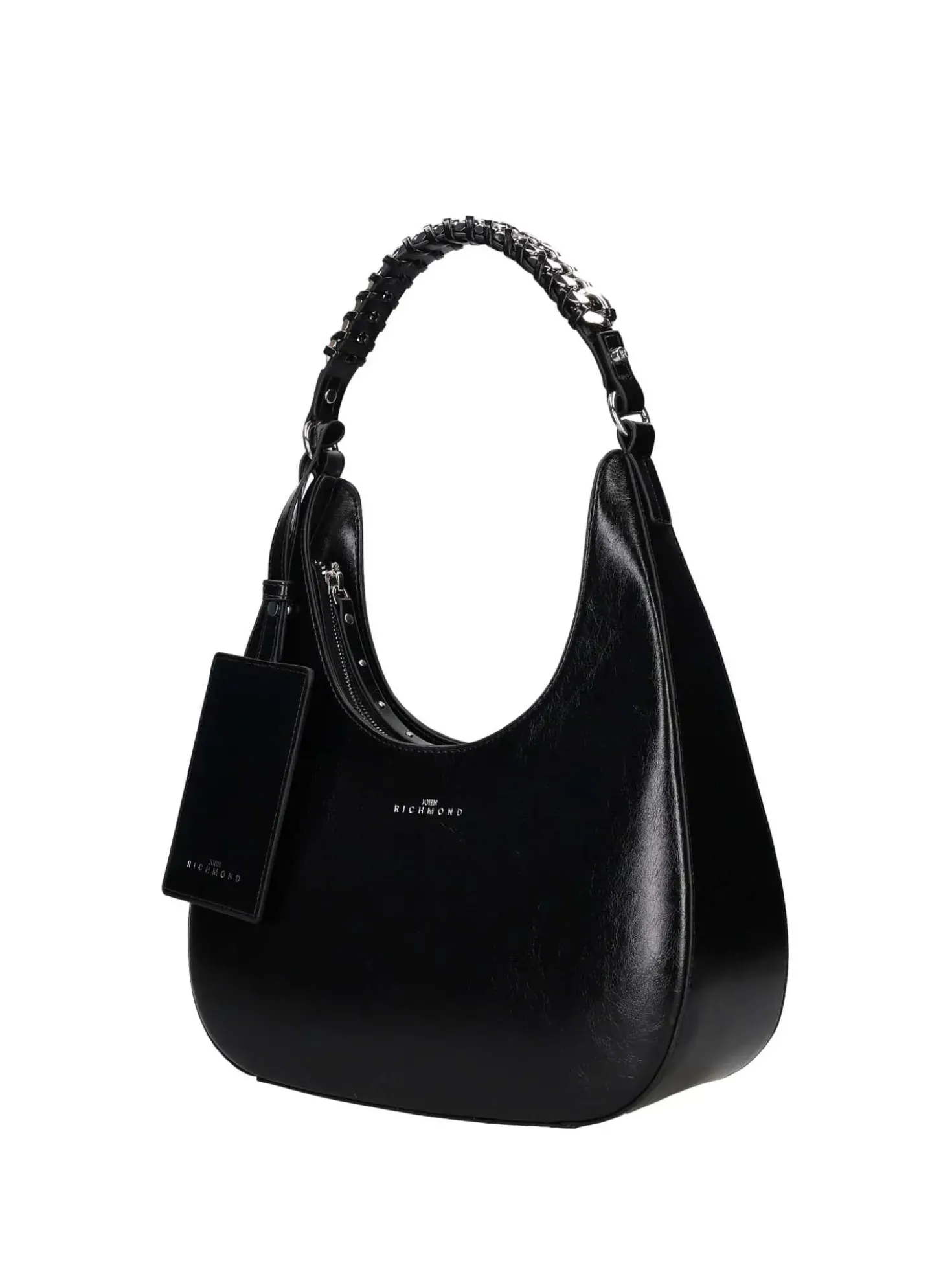 BORSA A SPALLA DONNA - JOHN RICHMOND NERO - RWP26345BO
