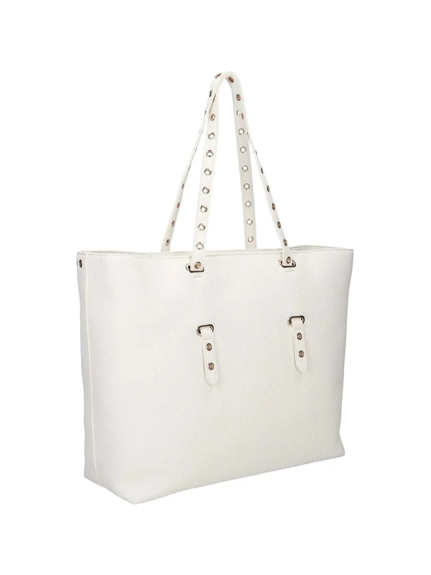BORSA A SPALLA DONNA - JUST CAVALLI BIANCO - 80RA4BU1 ZSB81