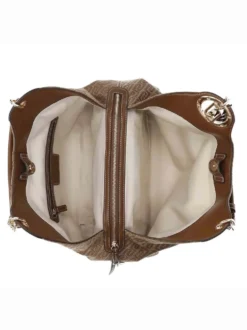 BORSA A SPALLA DONNA - LIU-JO NATURALE - AF6024T378A