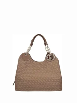 BORSA A SPALLA DONNA - LIU-JO NATURALE - AF6024T378A