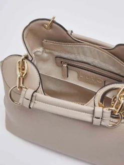 BORSA A SPALLA DONNA - LIU-JO NEUTRO - AF6114ES039