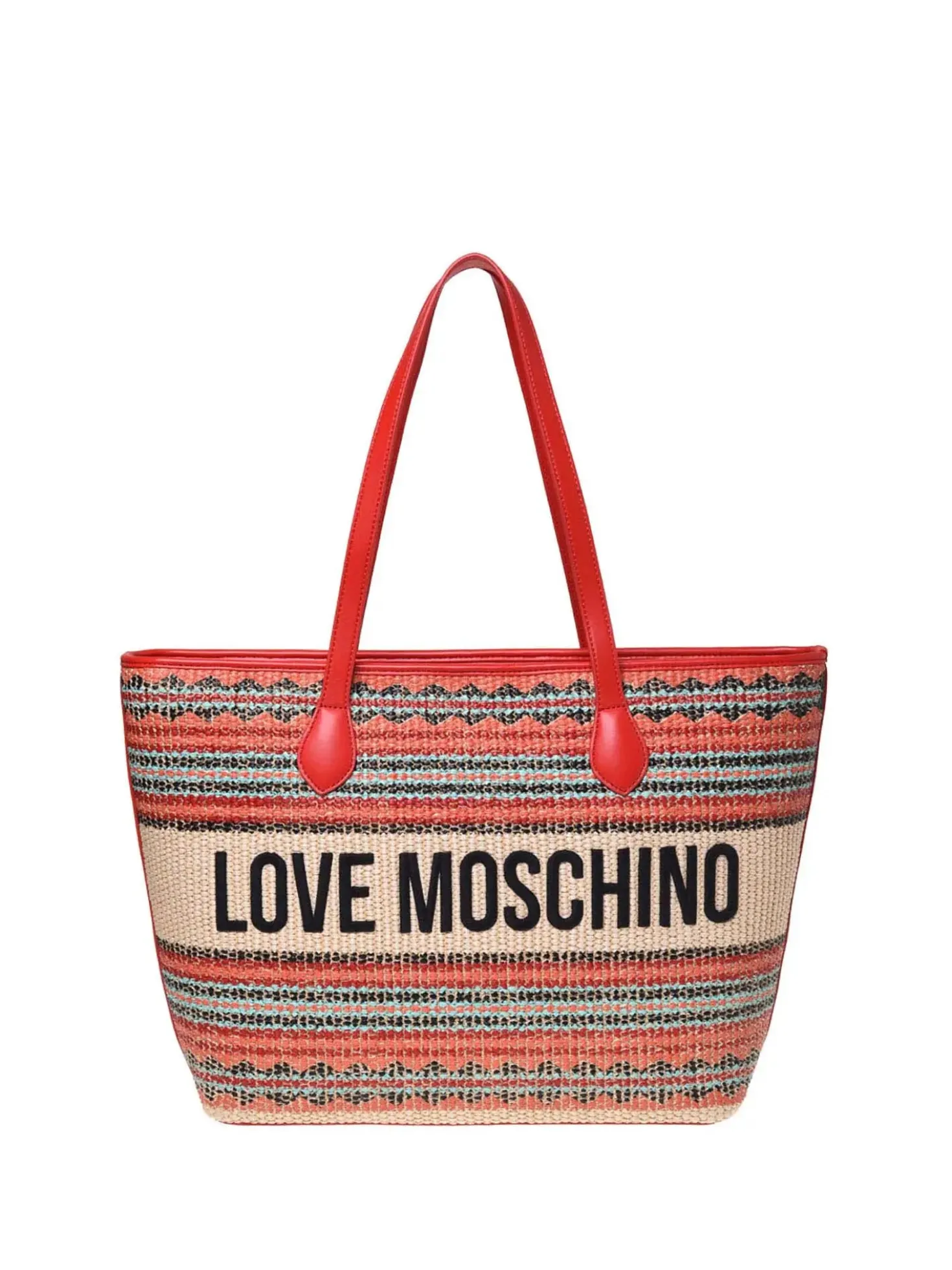BORSA A SPALLA DONNA - LOVE MOSCHINO ROSSO - JC4348PP0OKN3