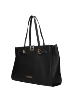 BORSA A SPALLA DONNA - LOVE MOSCHINO NERO - JC4124PP1OLM0