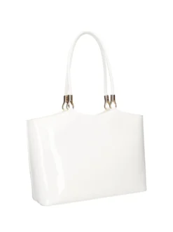 BORSA A SPALLA DONNA - LOVE MOSCHINO BIANCO - JC4247PP0OKE1