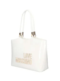 BORSA A SPALLA DONNA - LOVE MOSCHINO BIANCO - JC4247PP0OKE1