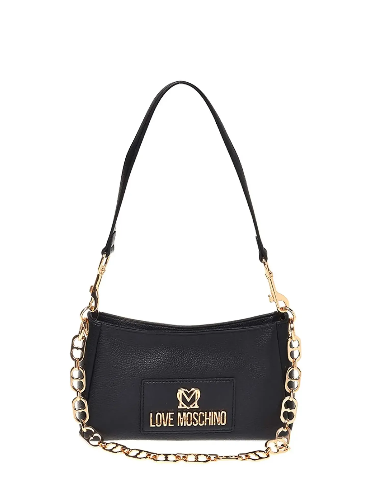 BORSA A SPALLA DONNA - LOVE MOSCHINO NERO - JC4167PP1OL12