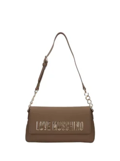 BORSA A SPALLA DONNA - LOVE MOSCHINO FANGO - JC4109PP1OKD0