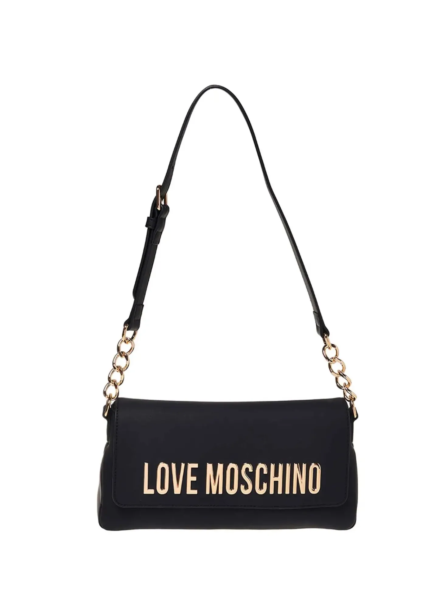BORSA A SPALLA DONNA - LOVE MOSCHINO NERO - JC4109PP1OKD0