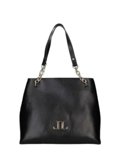 BORSA A SPALLA DONNA - LUMBERJACK NERO - LKP05WBA0101