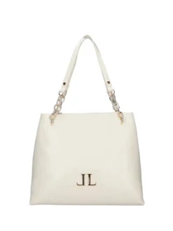 BORSA A SPALLA DONNA - LUMBERJACK BIANCO - LKP05WBA0101