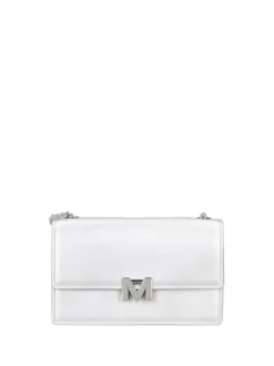 BORSA A SPALLA DONNA - MARC ELLIS ARGENTO - FLAT SUPERMEE M.