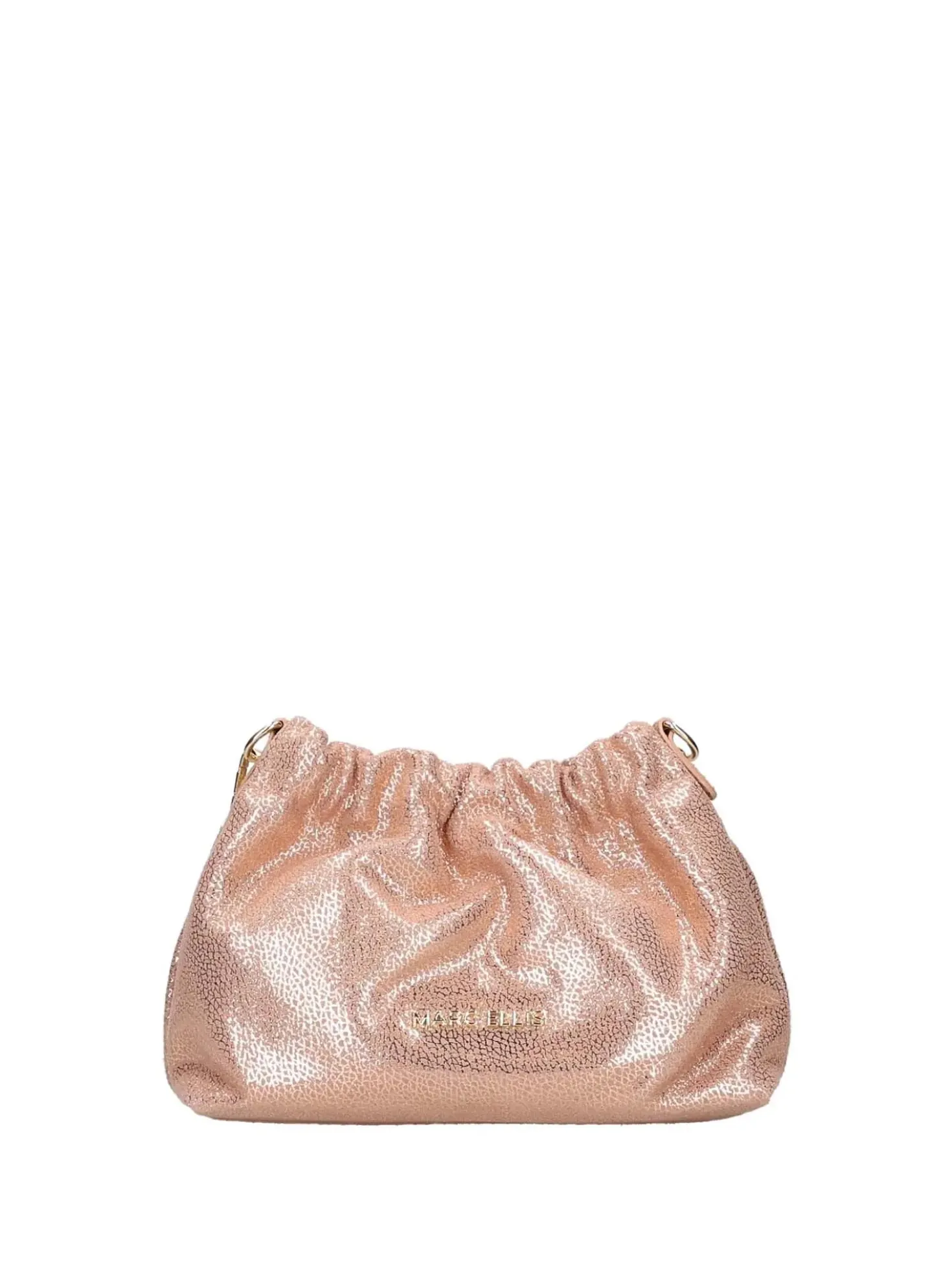 BORSA A SPALLA DONNA - MARC ELLIS ROSA - HELENA SUEDE LUX